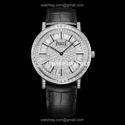 Piaget Altiplano Ultra Thin Automatic White Gold Full Diamond G0A37128