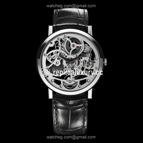Piaget Altiplano Skeleton White Gold G0A37132