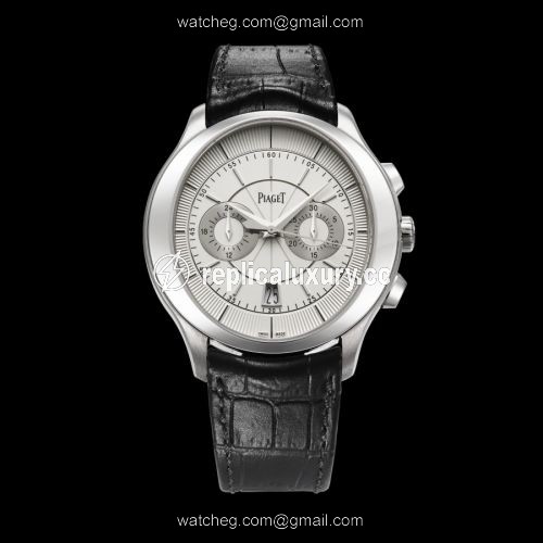 Piaget Gouverneur Chronograph White Gold G0A38112