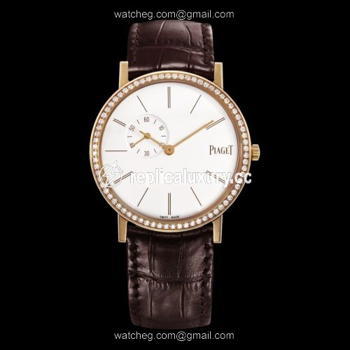 Piaget Altiplano Small Seconds 34 Pink Gold Diamond G0A39107
