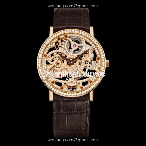 Piaget Altiplano Skeleton Pink Gold Diamond G0A39125