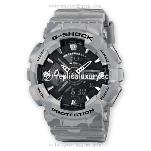Casio GA-110CM-8A Grey Camo GA-110CM-8A