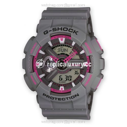 Casio GA-110TS-8A4 Grey Purple GA-110TS-8A4
