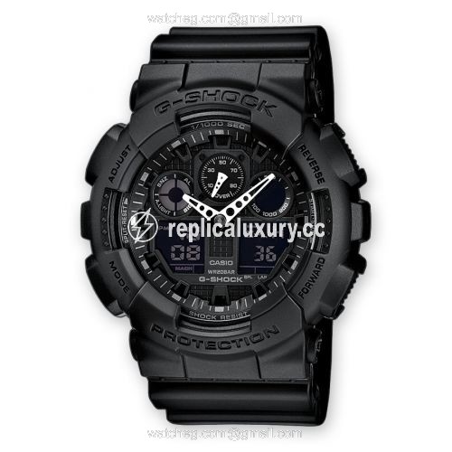 Casio GA-100-1A1 Black Black GA-100-1A1
