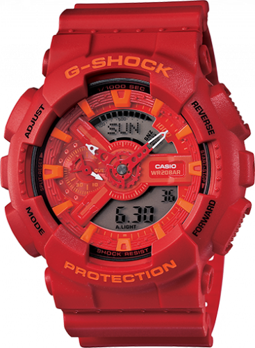 Casio GA-110AC-4A Red GA-110AC-4A
