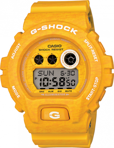 Casio GD-X6900HT-9 Heathered Yellow GD-X6900HT-9