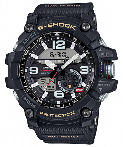 Casio G-Shock Mudmaster Twin Sensor Black / Black GG-1000-1A