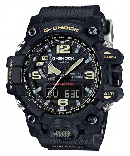 Casio G-Shock Mudmaster Triple Sensor Black / Black GWG-1000-1A