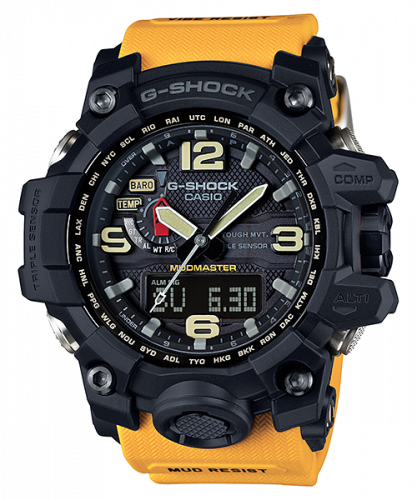 Casio G-Shock Mudmaster Triple Sensor Black / Yellow GWG-1000-1A9