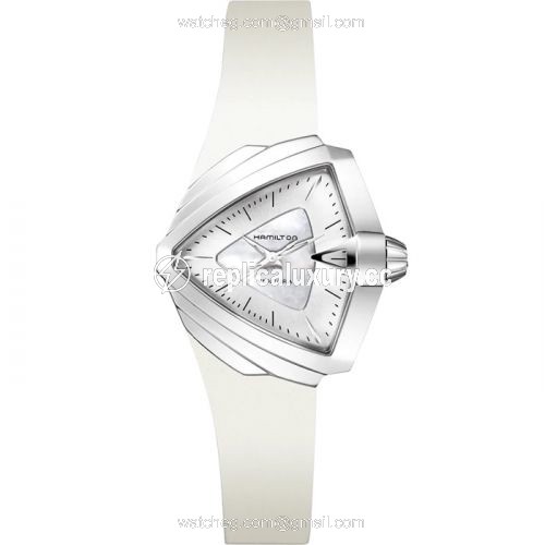 Hamilton Ventura S Quartz 34.5 Stainless Steel / MOP H24251391