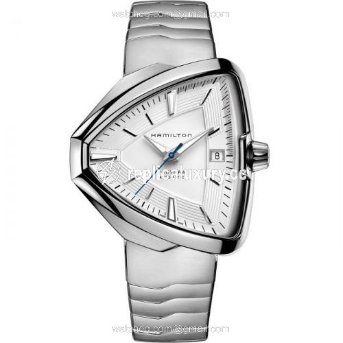 Hamilton Ventura Elvis80 Auto Stainless Steel / Silver / Bracelet H24505111