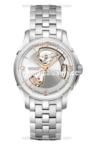 Hamilton Jazzmaster Open Heart 40mm Silver Dial Bracelet H32565155
