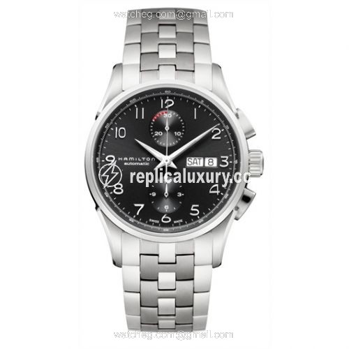 Hamilton Jazzmaster Maestro Automatic Chronograph 41mm Black Dial Bracelet H32576135