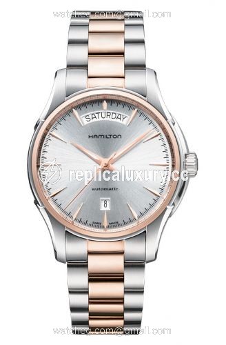 Hamilton Jazzmaster Day Date 40mm Silver Dial Two Tone H32595151