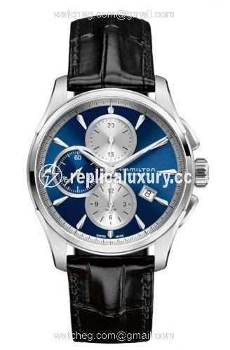 Hamilton Jazzmaster Automatic Chronograph 42mm Blue Dial H32596741