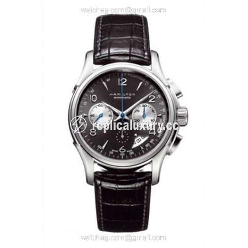 Hamilton Jazzmaster Automatic Chronograph 42mm Black Dial H32656785