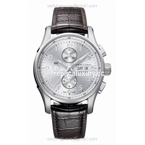 Hamilton Jazzmaster Maestro Chrono Automatic 45mm Silver Dial H32716859