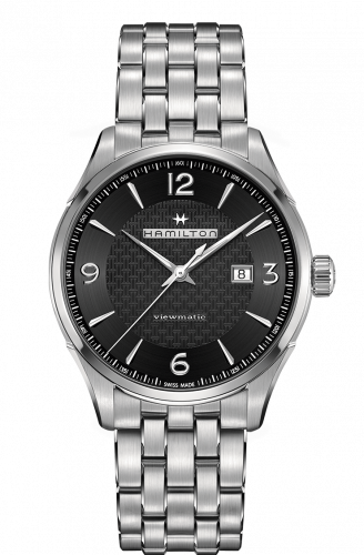 Hamilton Jazzmaster Viewmatic Automatic Steel / Black / Bracelet H32755131