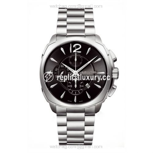 Hamilton Jazzmaster Cushion Auto Chrono H36516135