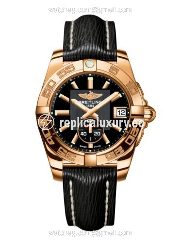 Breitling Galactic 36 Automatic Rose Gold / Volcano Black / Sahara H3733012.BA54.213X