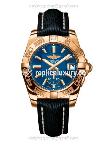 Breitling Galactic 36 Automatic Rose Gold / Gun Blue / Sahara H3733012.C831.215X