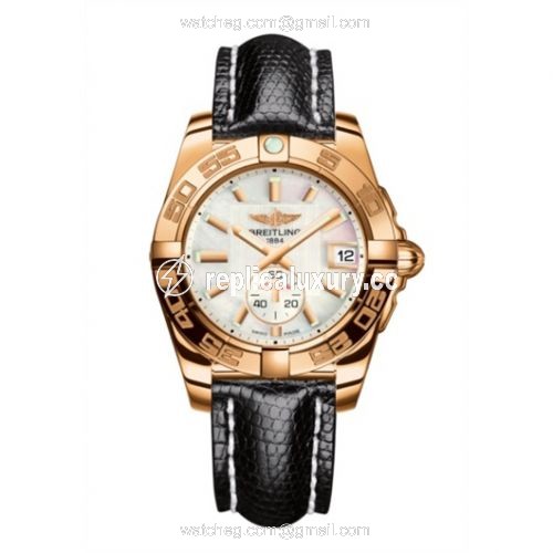 Breitling Galactic 36 Automatic Rose Gold / Pearl / Teju H3733012.A724.120Z