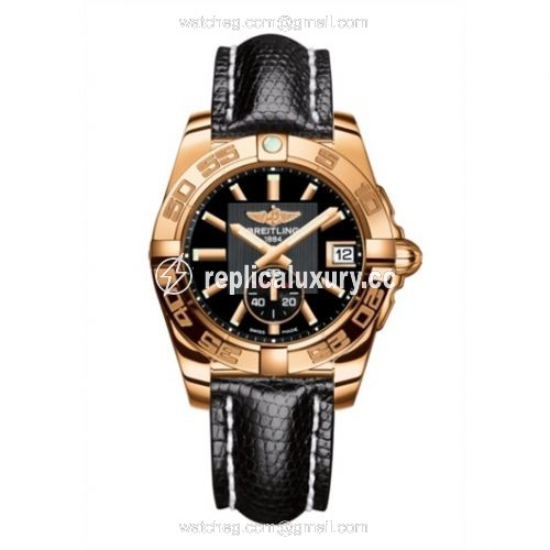 Breitling Galactic 36 Automatic Rose Gold / Volcano Black / Teju H3733012.BA54.120Z