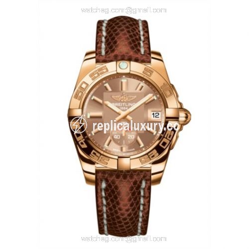 Breitling Galactic 36 Automatic Rose Gold / Copperhead Bronze / Teju H3733012.Q584.172Z
