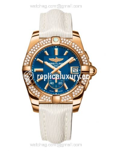 Breitling Galactic 36 Automatic Rose Gold / Diamond / Gun Blue / Sahara H3733053.C831.236X
