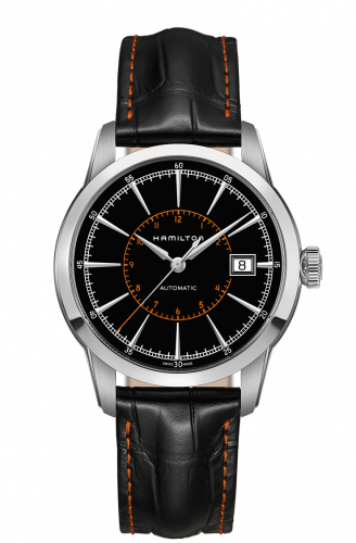 Hamilton Railroad Automatic Steel / Black H40555731