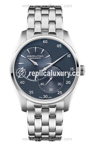 Hamilton Jazzmaster Regulator Blue Bracelet H42615143