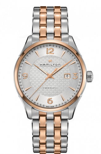 Hamilton Jazzmaster Viewmatic Automatic Two Tone / Silver / Bracelet H42725151