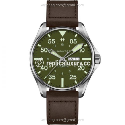 Hamilton Khaki Aviation Pilot Schott NYC - Limited Edition H64735561