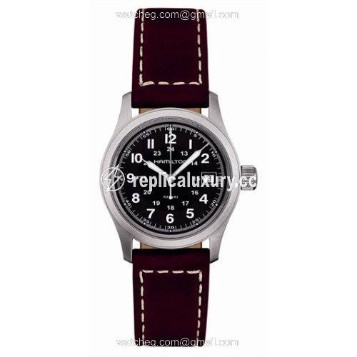 Hamilton Khaki Field Quartz 33 Stainless Steel / Black H68311533