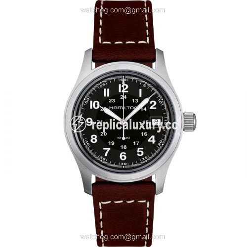 Hamilton Khaki Field Quartz 38 Stainless Steel / Black H68411533