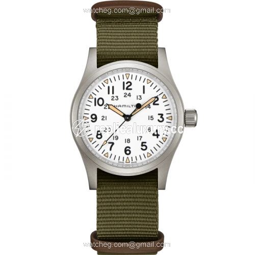 Hamilton Khaki Field Mechanical 38 White H69439411