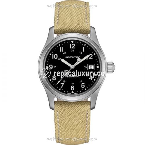 Hamilton Khaki Field Mechanical 38 Date Black H69439933