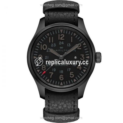 Hamilton Khaki Field Mechanical 50 PVD / Black H69809730