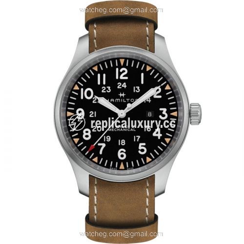 Hamilton Khaki Field Mechanical 50 Stainless Steel / Black H69819530