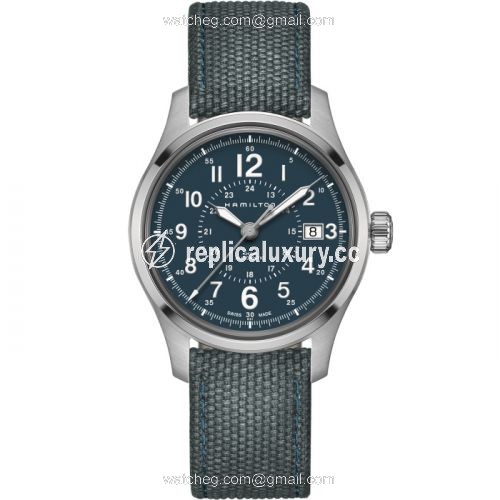 Hamilton Khaki Field Auto 40 Stainless Steel / Blue H70305943