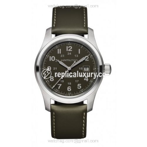Hamilton Khaki Field Automatic Stainless Steel / Green H70555863