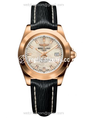 Breitling Galactic 32 Sleek Edition Rose Gold / Pearl / Sahara H7133012.A802.208X