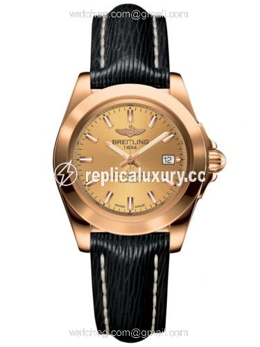 Breitling Galactic 32 Sleek Edition Rose Gold / Golden Sun / Sahara H7133012.H549.208X