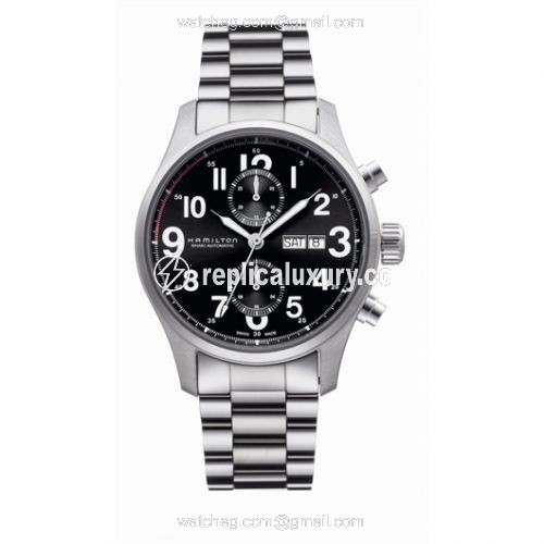 Hamilton Khaki Officer Auto Chrono H71716133