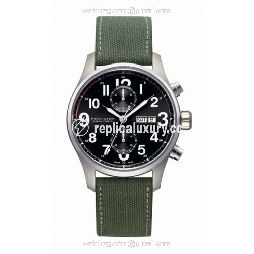 Hamilton Khaki Officer Auto Chrono H71716333