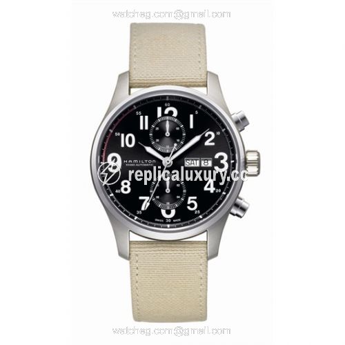 Hamilton Khaki Officer Auto Chrono H71716933