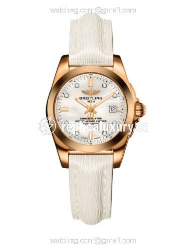 Breitling Galactic 29 Rose Gold / Pearl Diamond / Sahara H7234812.A792.274X