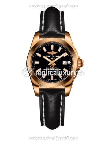 Breitling Galactic 29 Rose Gold / Trophy Black / Calf H7234812.BF32.477X