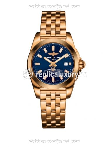Breitling Galactic 29 Rose Gold / Horizon Blue / Bracelet H7234812.C950.791H