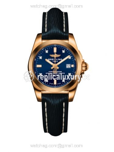 Breitling Galactic 29 Rose Gold / Horizon Blue Diamond / Sahara H7234812.C964.271X